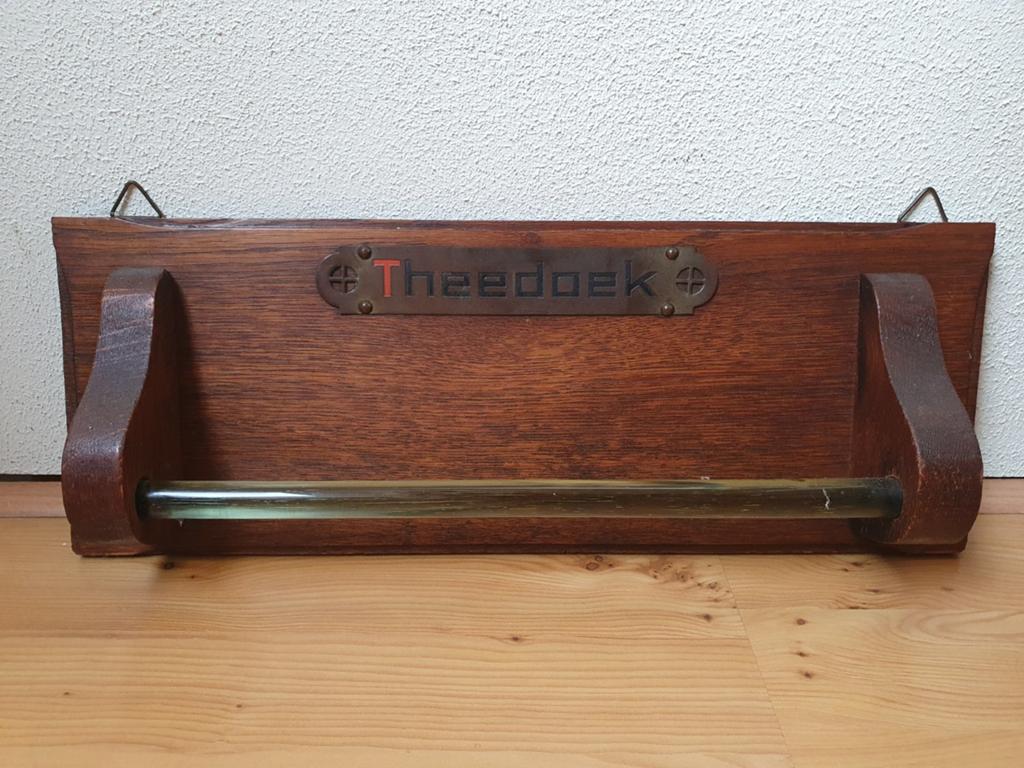 Vintage handdoeken rekje, Ophalen