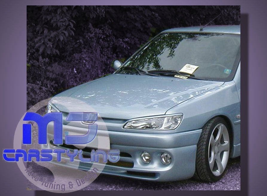 Peugeot 306 phase II - Koplampspoilers, Auto diversen, Ophalen of Verzenden, MJ-Carstyling, Info@mj-carstyling.net, Sibeliusstraat 81 5011JH Tilburg