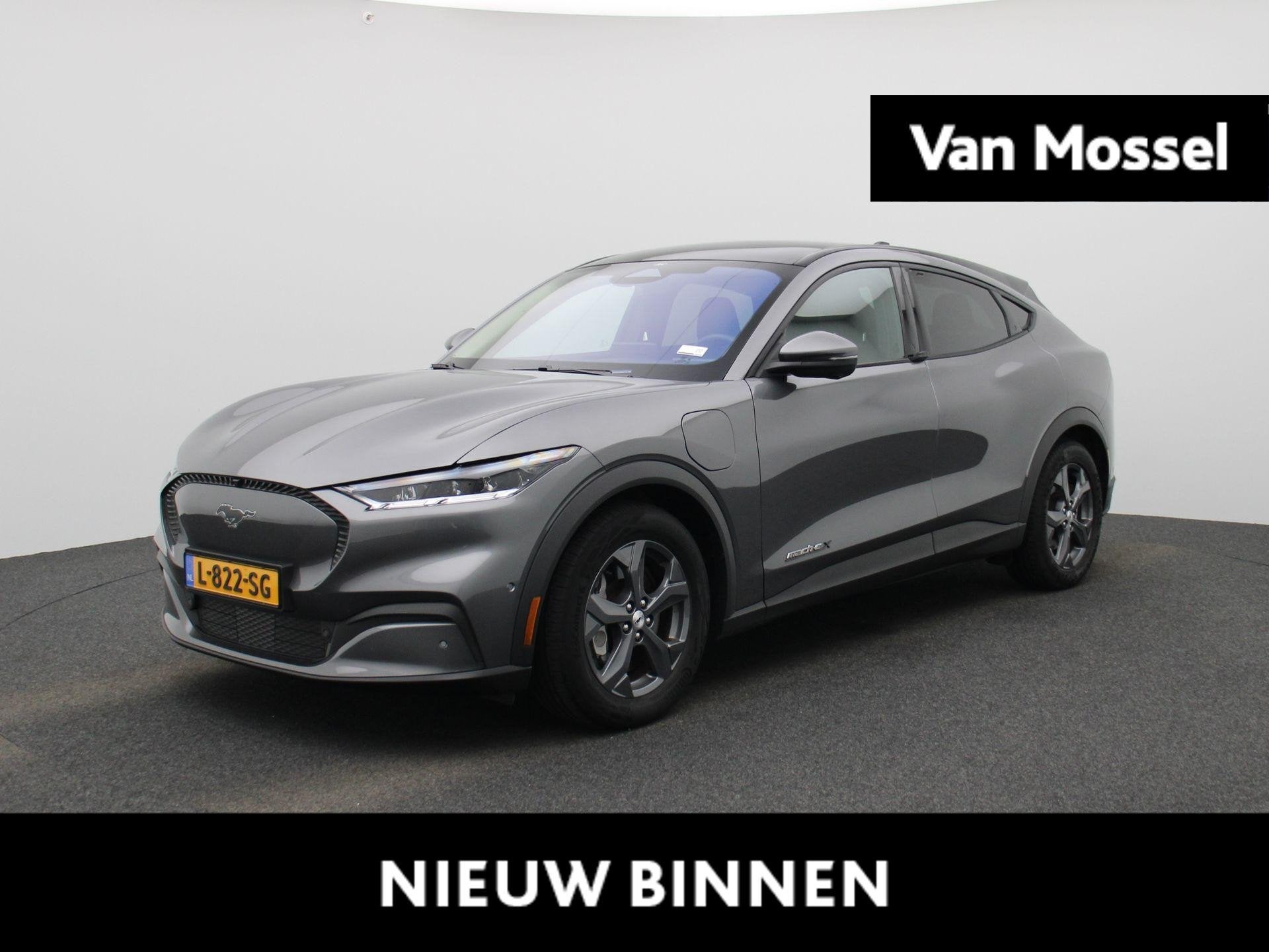 Ford Mustang Mach-E Extended Premium RWD 98 kWh Panorama dak, Auto's, Gebruikt, 750 kg, Origineel Nederlands, SUV of Terreinwagen