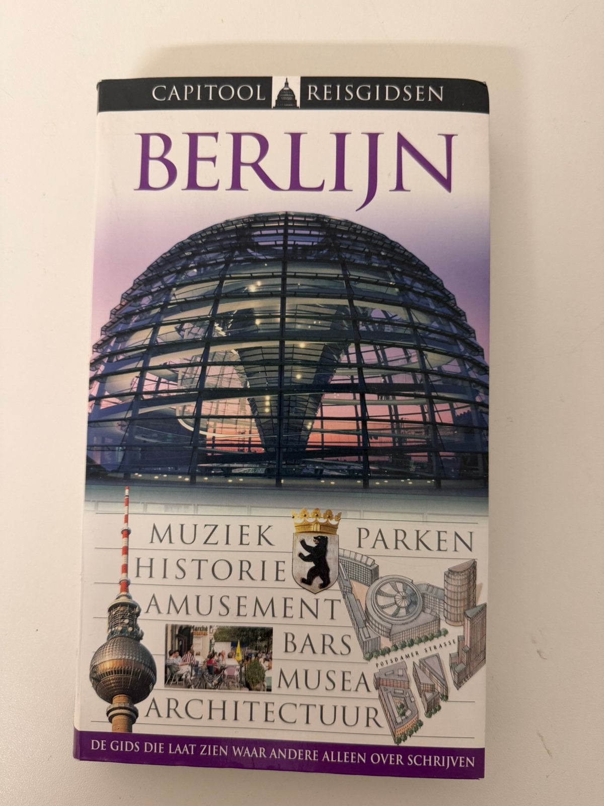 CAPITOOL REISGIDS BERLIJN NIEUWSTAAT, Boeken, Capitool, Europa, Ophalen of Verzenden, Zo goed als nieuw