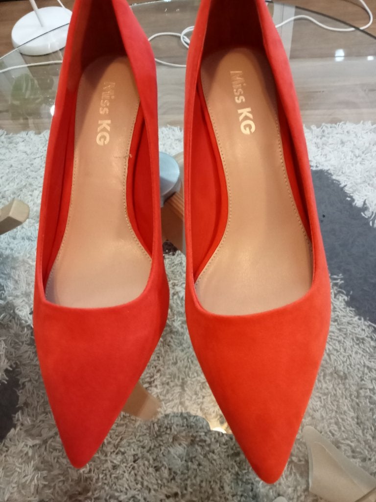 Damesschoenen (maat 41), Ophalen of Verzenden, Zo goed als nieuw, Rood, Overige typen