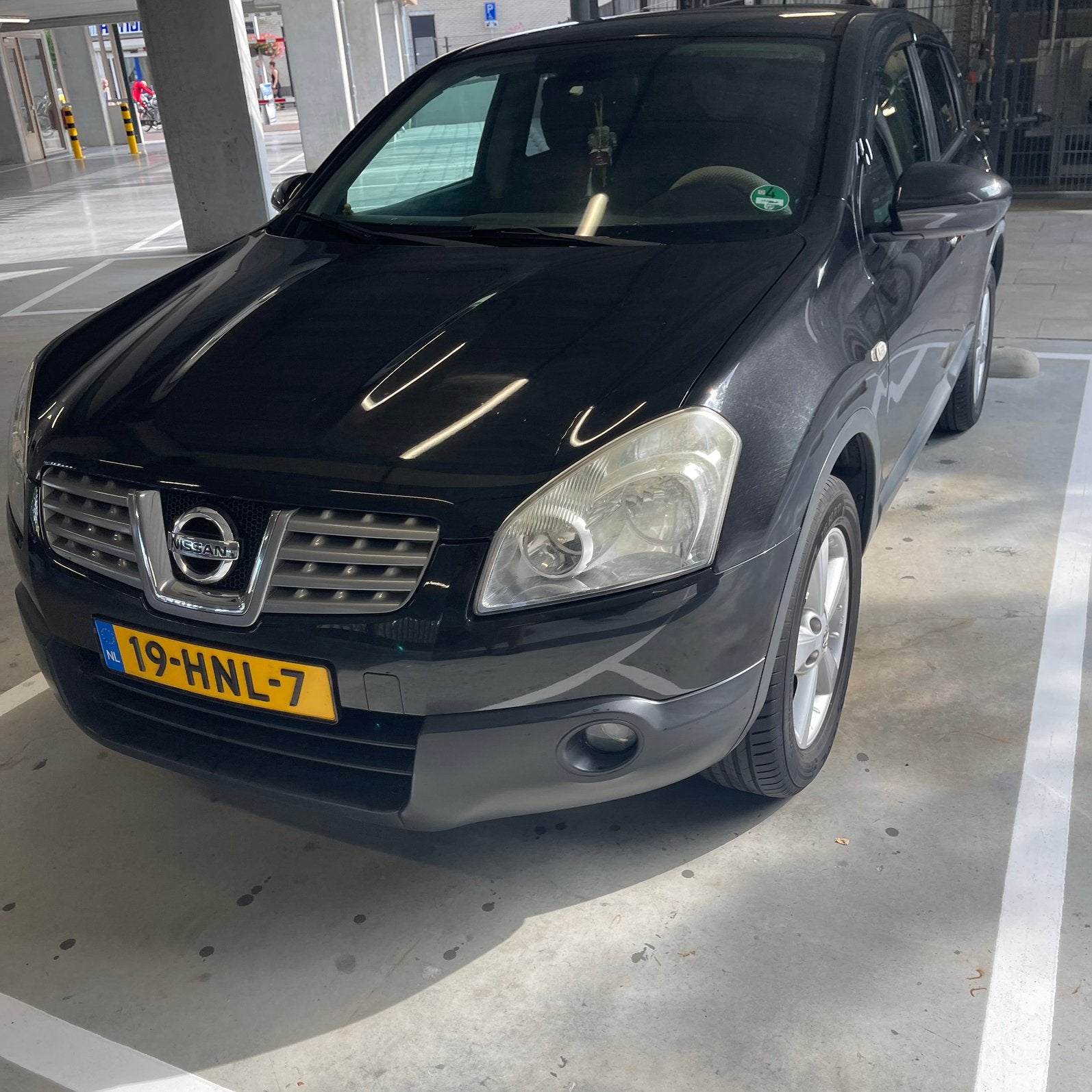 Nissan Qashqai 1.6 Acenta 2WD 2009 Zwart, Auto's, 15 km/l, Zwart, 4 cilinders, 1600 cc