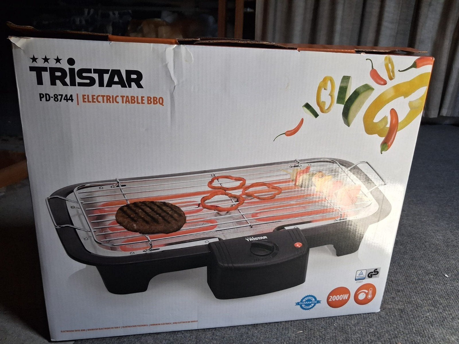 electrische tafelbarbeque, Tuin en Terras, Ophalen