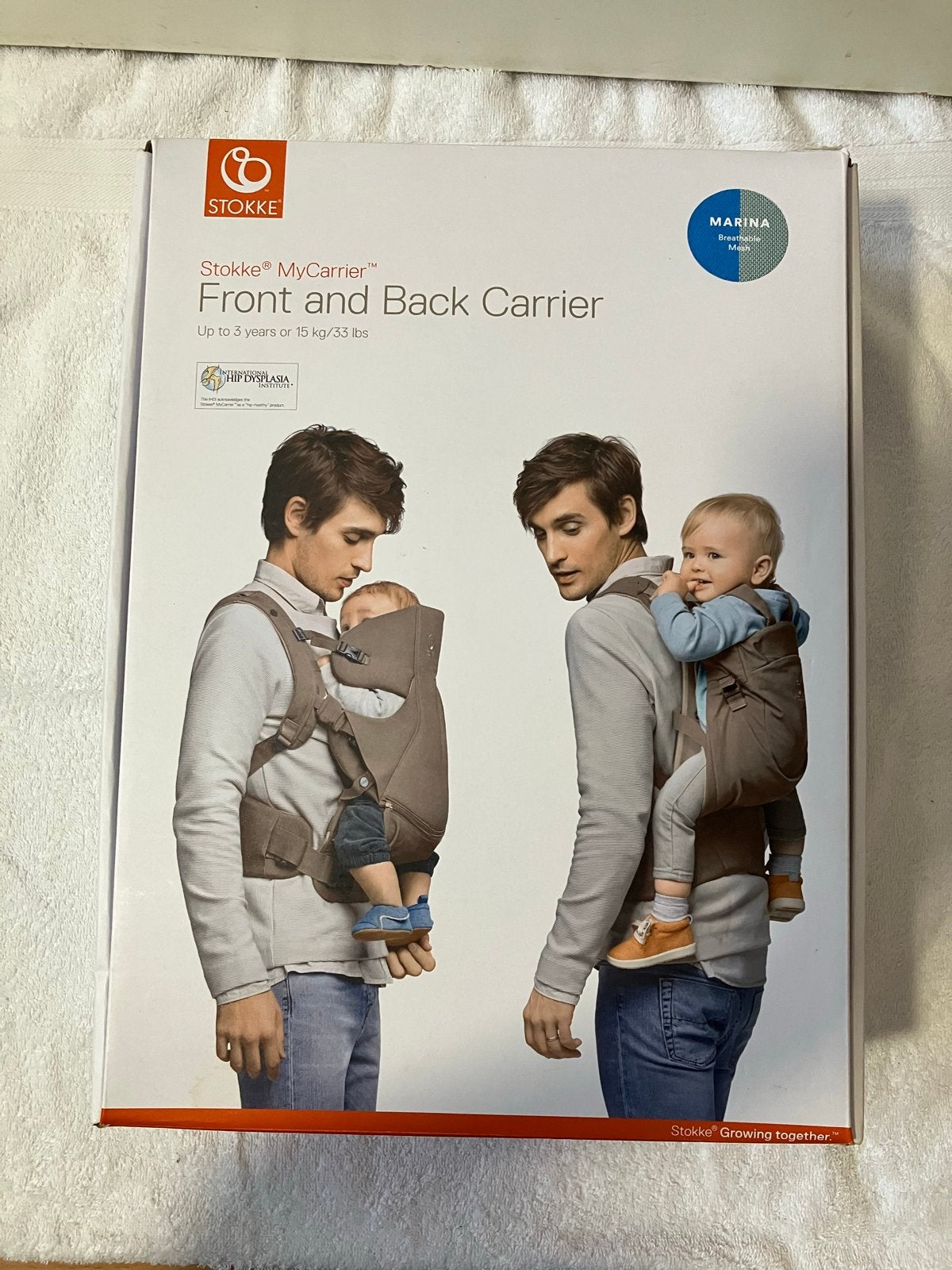 Stokke MyCarrier draagzak 3 in 1 ( buik en rug ), Overige merken, Buik of Rug, Ophalen of Verzenden, Zo goed als nieuw