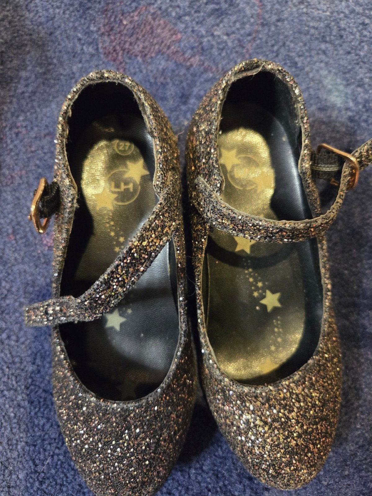 Prinsessenschoentjes maat 26 - Glitter schoenen voor meisjes, Ophalen of Verzenden, Gebruikt, Meisje, Schoenen