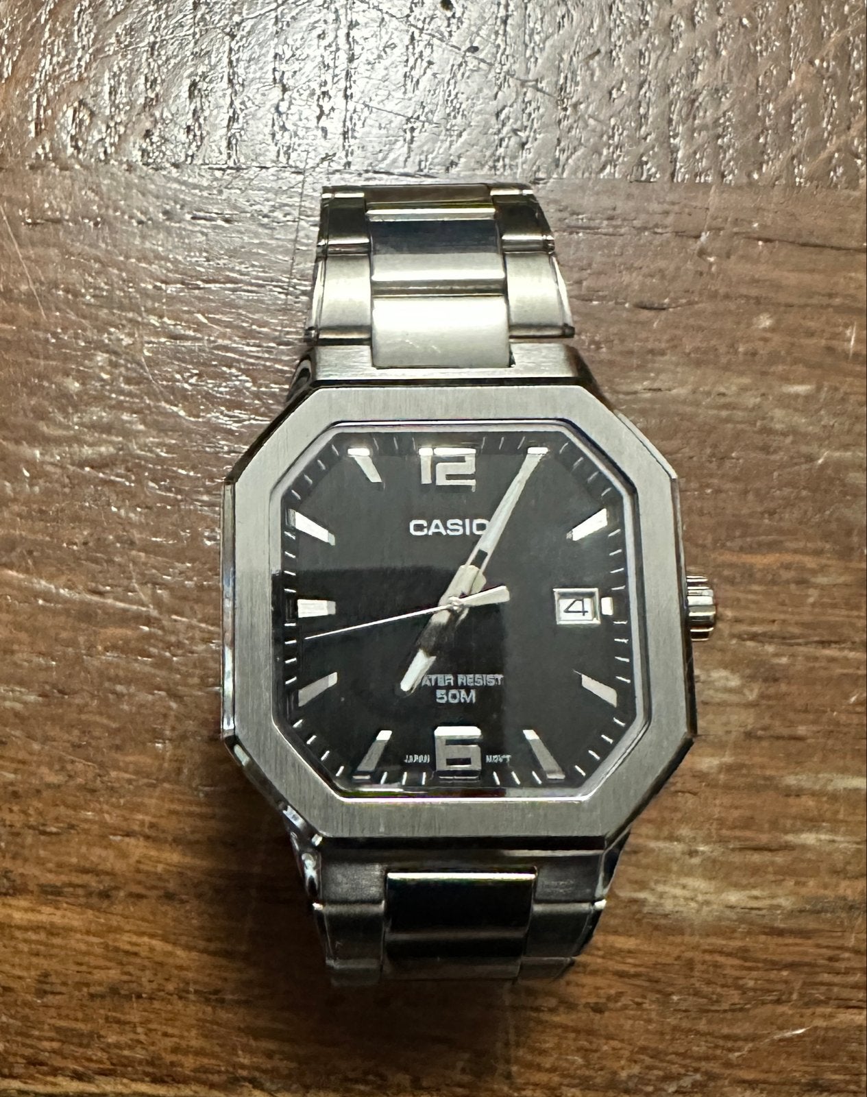 Casio Polshorloge - Stijlvol en Waterbestendig, Casio, Staal, Polshorloge, Ophalen of Verzenden