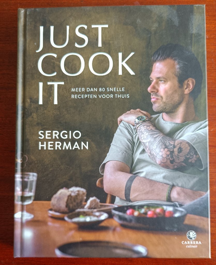 Just cook it - Sergio Herman, Boeken, Kookboeken, Hoofdgerechten, Sergio Herman, Ophalen of Verzenden, Zo goed als nieuw