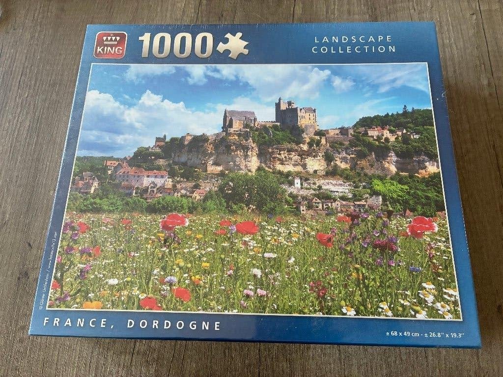 Nieuwe puzzel France Dordogne 1000 stukjes, Hobby en Vrije tijd, Denksport en Puzzels, Ophalen of Verzenden, 500 t/m 1500 stukjes