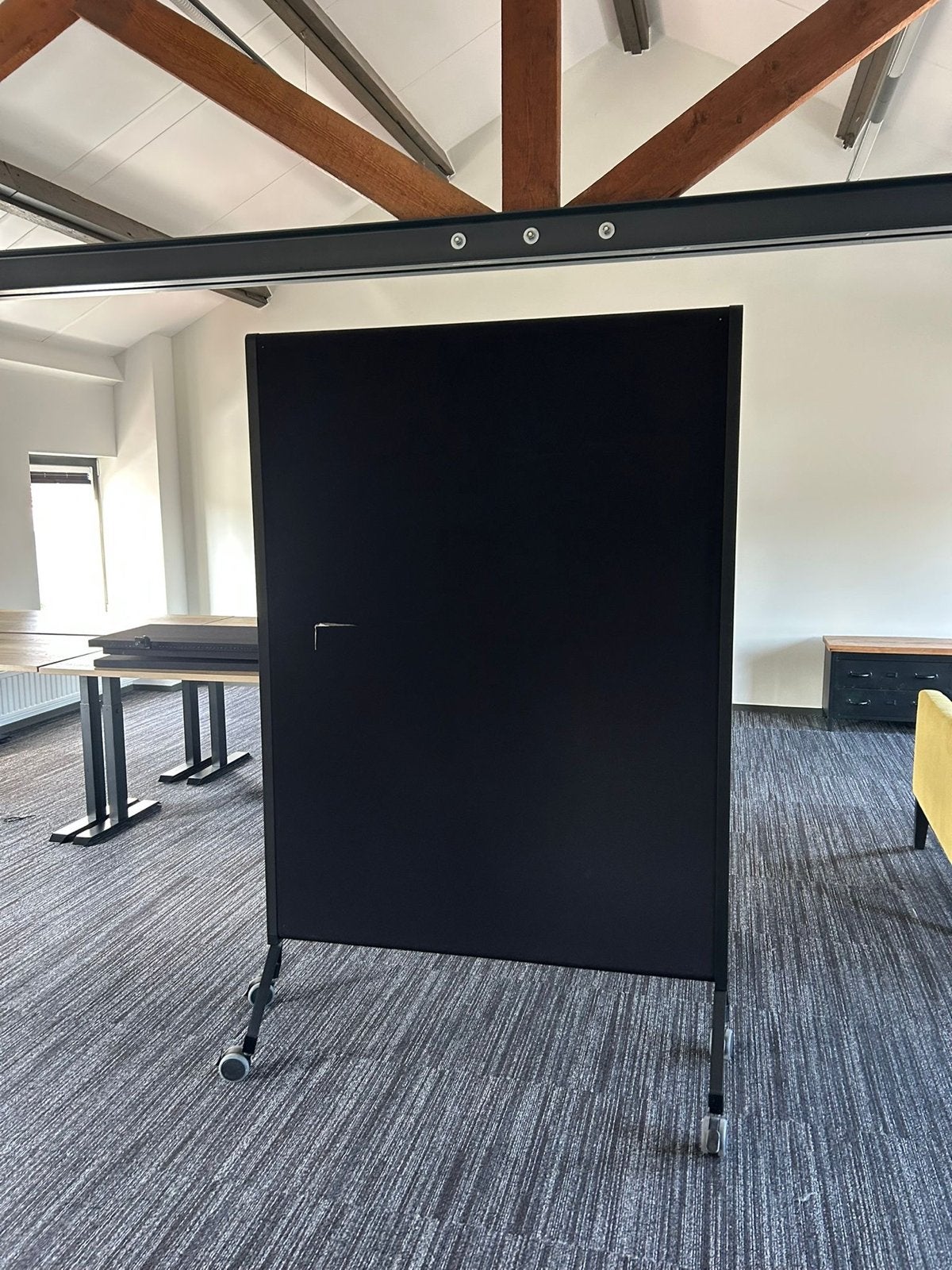 Rolbare wand afscheiding 130x41x187 cm, Ophalen, Gebruikt