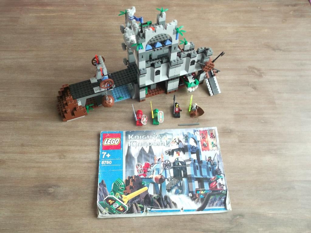 lego knights kingdom II 8780 citadel of orlan (2004), Ophalen of Verzenden, Gebruikt, Complete set, Lego