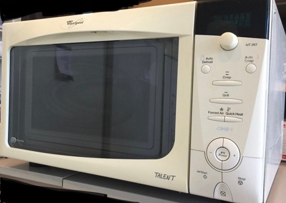 Combi magnetron Whirlpool, Ophalen, Combimagnetron, Crisp, Gebruikt