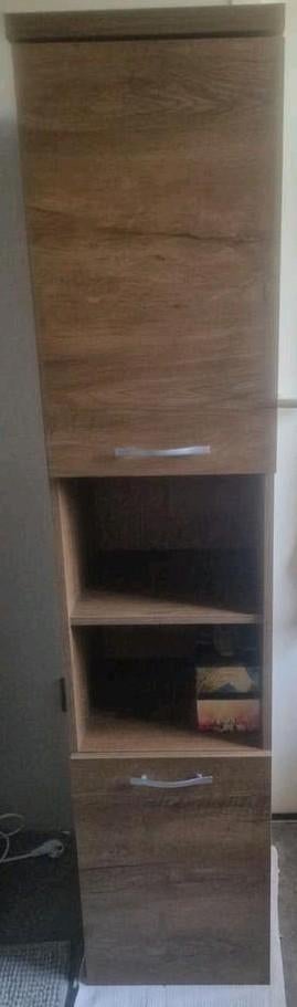 Badkamer kolomkast  160 x 35 x 35, (Half)hoge kast, Minder dan 50 cm, Gebruikt, Ophalen of Verzenden