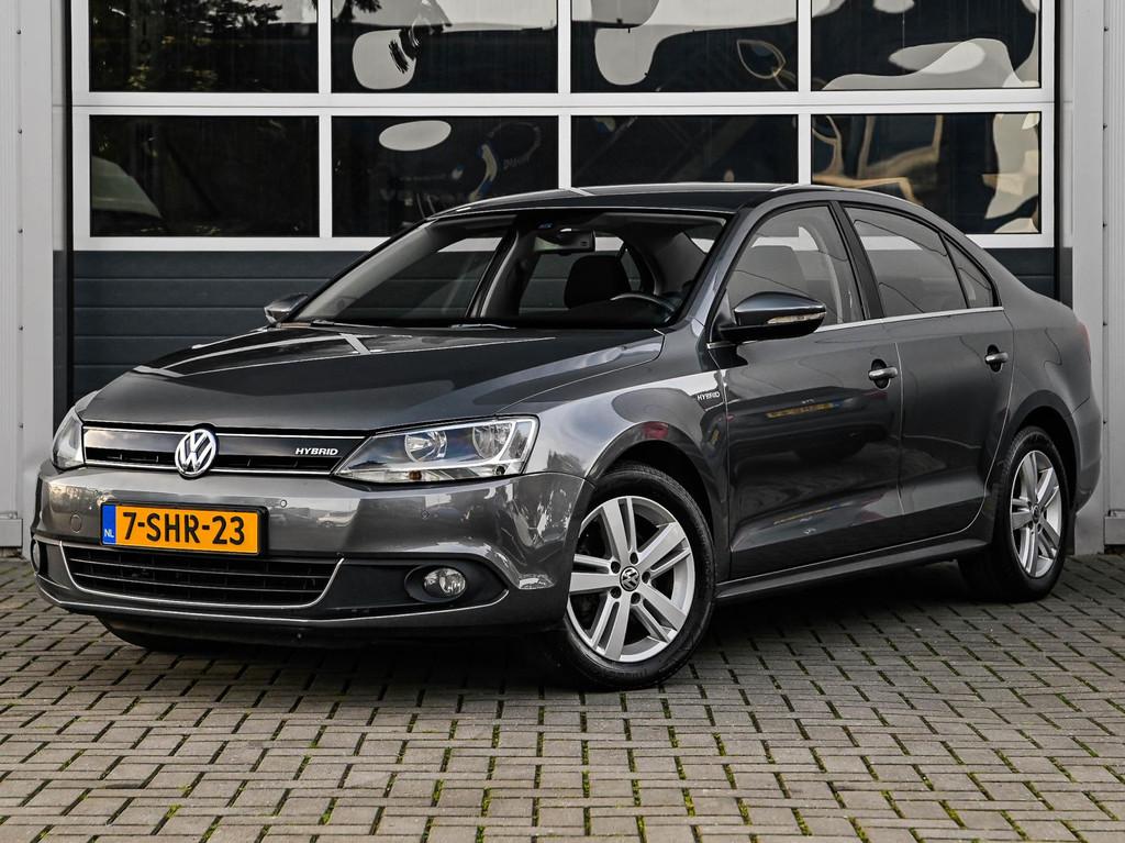 Volkswagen Jetta 1.4 TSI Hybrid Comfortline | Navi | PDC v+a, Auto's, Volkswagen, Stof, Gebruikt, 4 cilinders, 150 pk