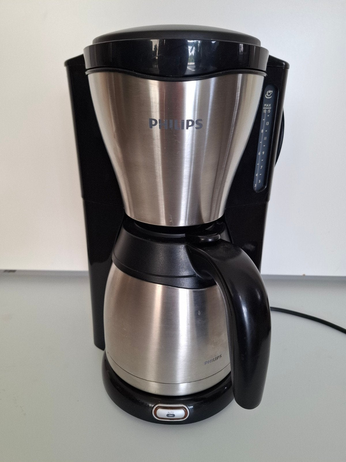 Philips HD7546 Koffiezetapparaat met Thermoskan, Witgoed en Apparatuur, Koffiezetapparaten, 10 kopjes of meer, Ophalen of Verzenden