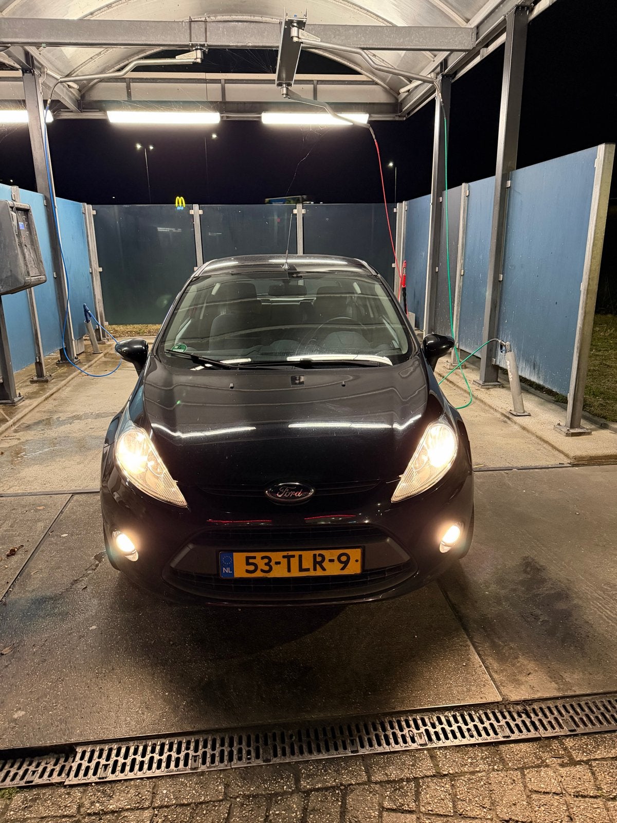Ford Fiësta 1.6TDCI 70KW 3DR 2012 Zwart, Voorwielaandrijving, 96 €/maand, Zwart, Origineel Nederlands