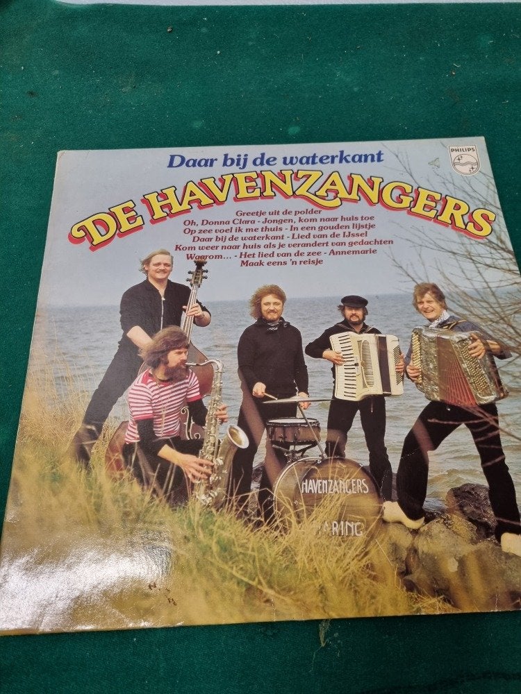 lp de havenzangers daar bij de waterkant, Ophalen of Verzenden
