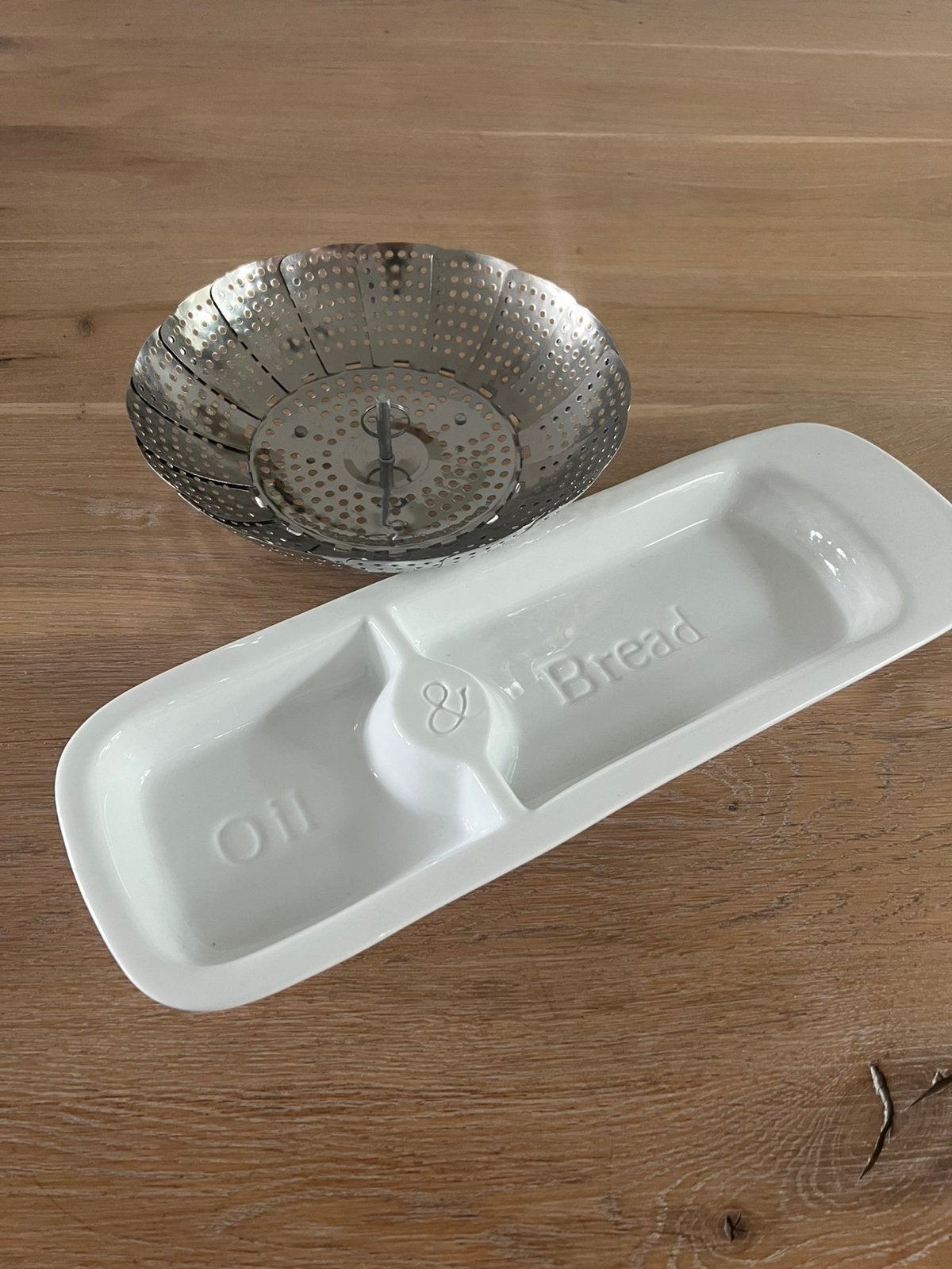 Stoommand en brood / dip schaal, Ophalen, Nieuw, Overige stijlen, Glas
