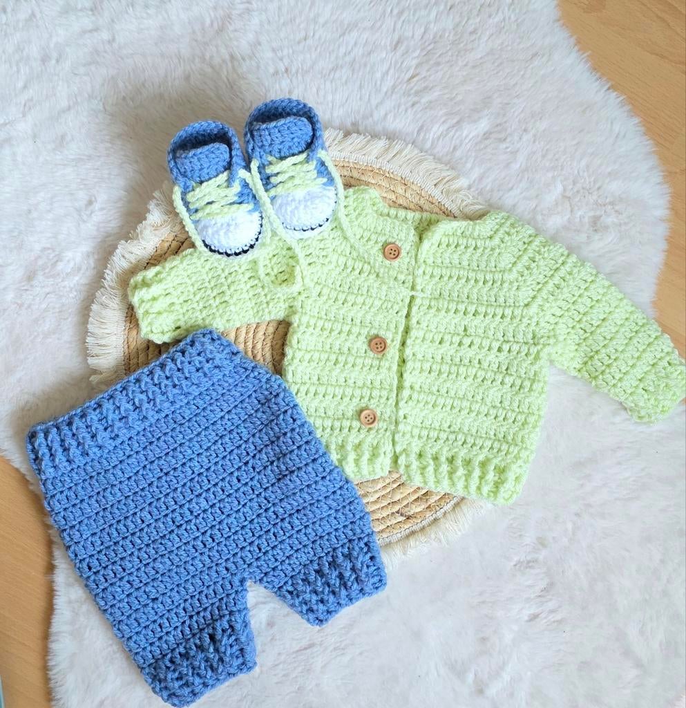 Crochet handmade set for baby, Kinderen en Baby's, Ophalen of Verzenden, Nieuw