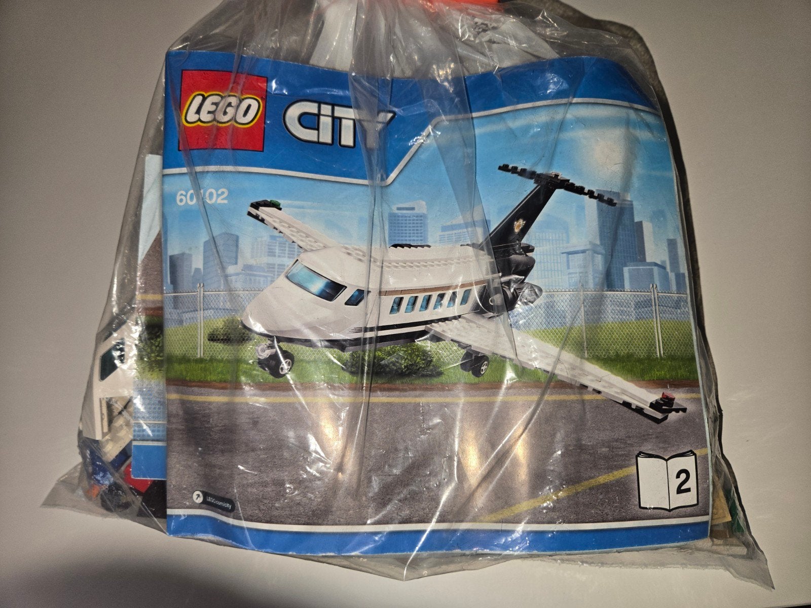 Lego City 60102 Vrachtvliegtuig - Losse stenen, Kinderen en Baby's, Lego, Ophalen of Verzenden, Losse stenen, Inclusief instructies
