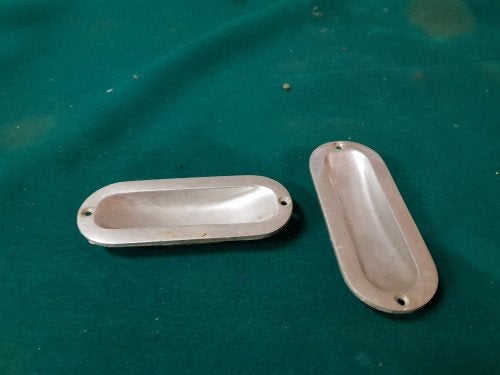 Handgrepen  p en e vintage 2 stuks, Ophalen of Verzenden