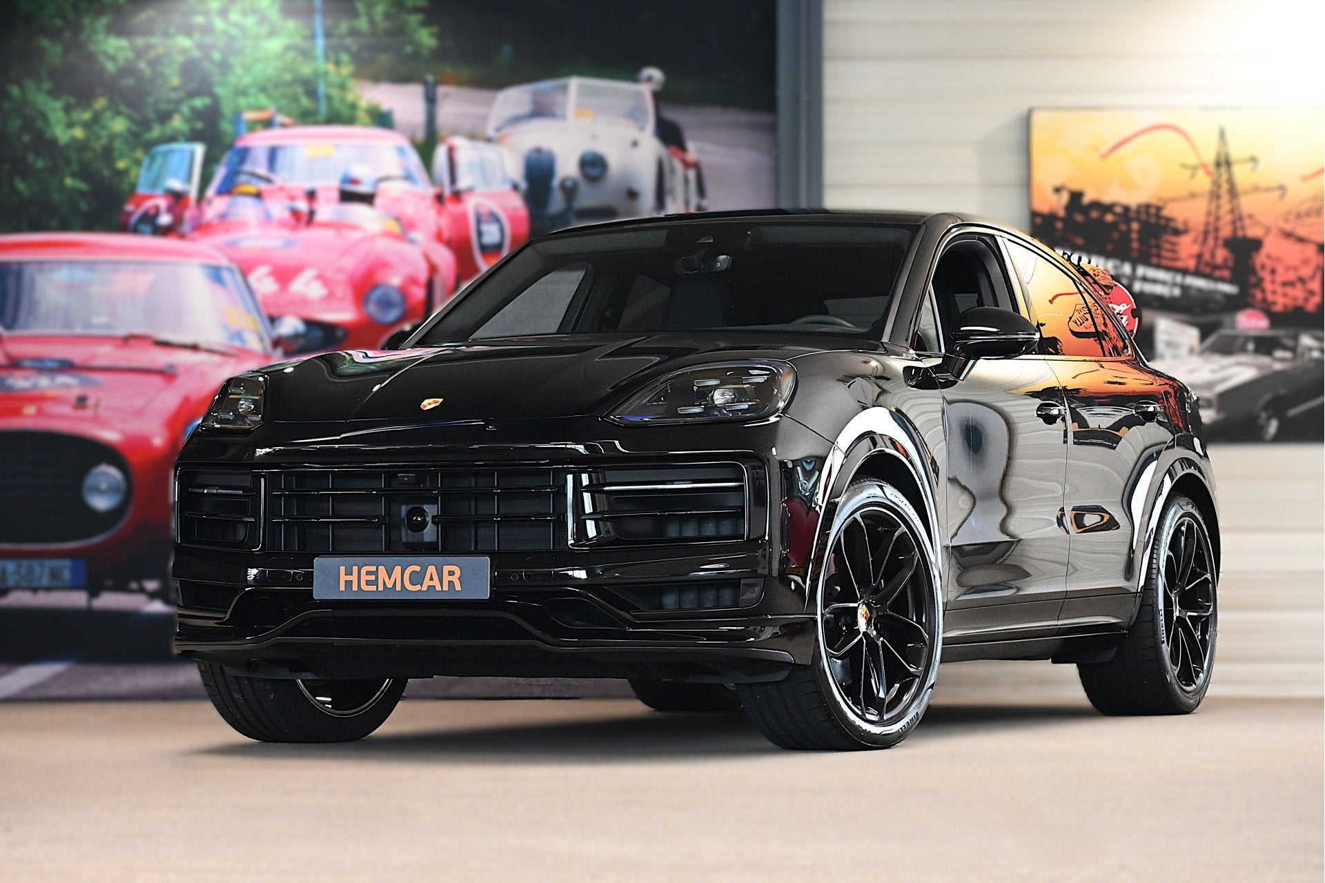 Porsche Cayenne Coupé 3.0 E-Hybrid Volledig Turbo GT uitgev, Auto's, Automaat, 2995 cc, 4 stoelen, Zwart