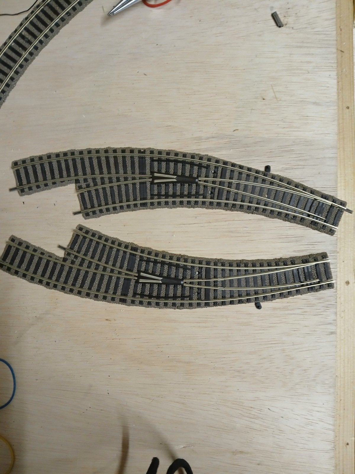 H0 Profirail Set Gebogen Wissel, Ophalen of Verzenden, Gebruikt, Rails, Overige merken