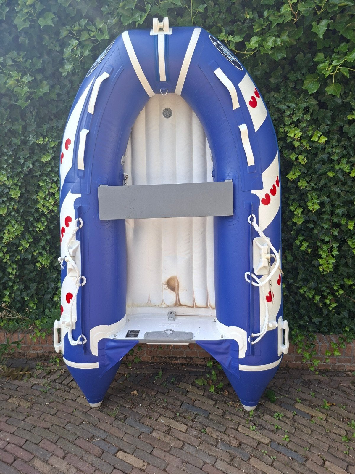 Hibo opblaasboot 270 cm - Ideaal voor 2 personen, Watersport en Boten, Rubberboten, Gebruikt, Hibo, Ophalen