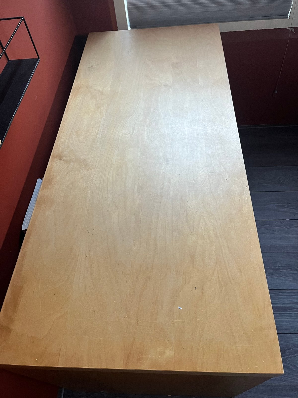 Bureau/buro Malm van IKEA, Ophalen, Demontabel, Gebruikt, Scandinavisch