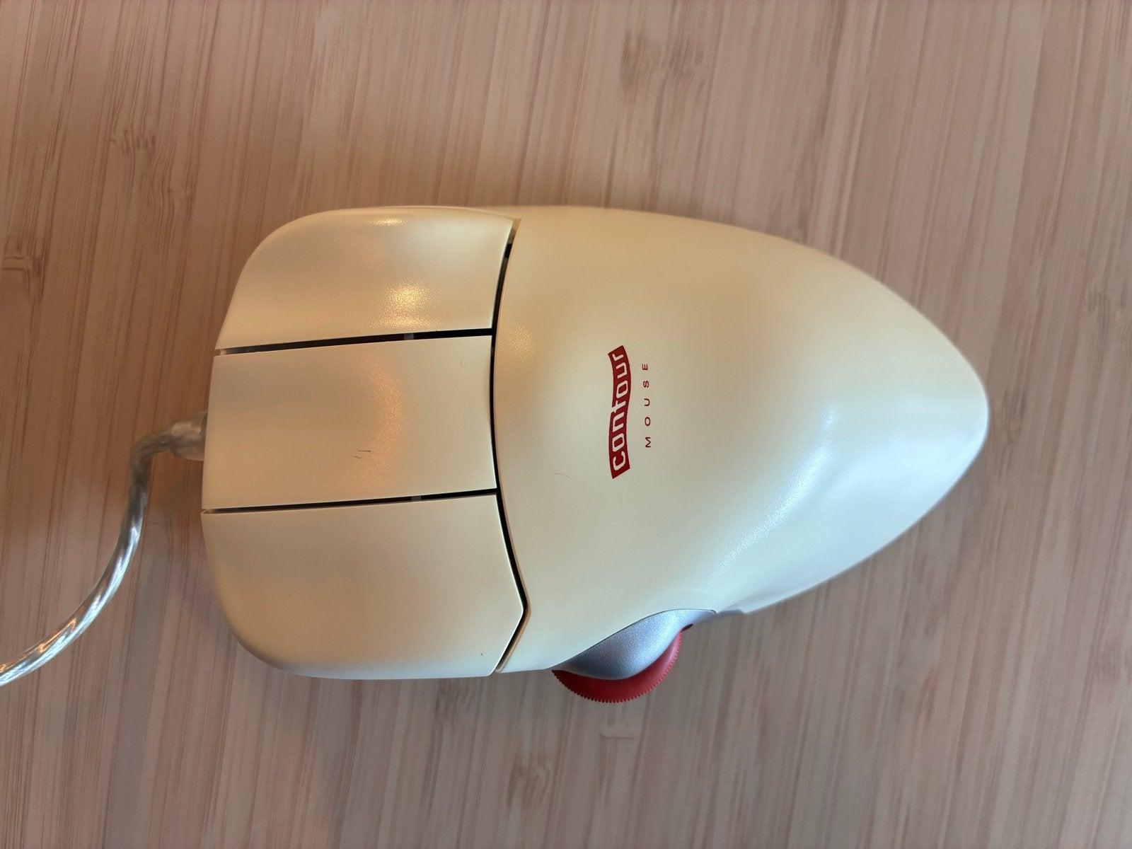 Contour Mouse Ergonomische Bedrade Muis, Computers en Software, Muizen, Rechtshandig, Muis, Gebruikt, Ergonomisch