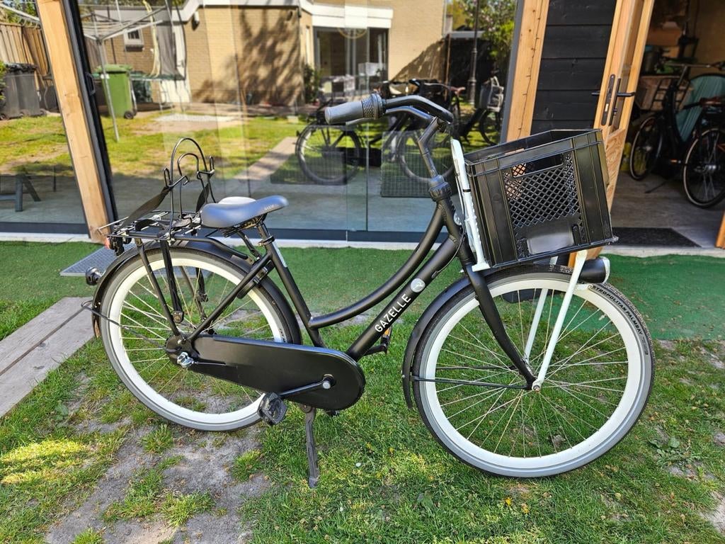 Gazelle PuurNL transportfiets 28 inch met Monkey mee, Ophalen, Gebruikt, Versnellingen