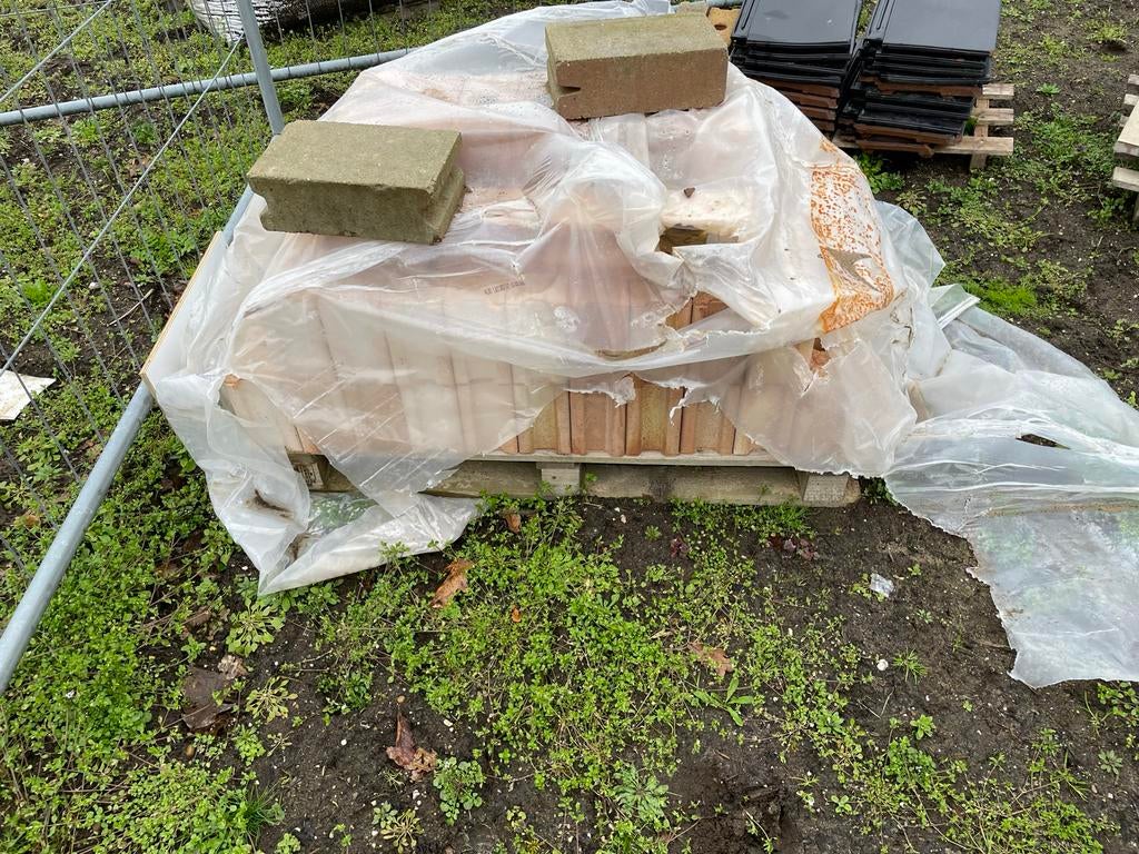 1/2 pallet Poriso stuc 100/174 - Nieuw, Doe-het-zelf en Verbouw, Metselstenen, Ophalen, Nieuw, Bakstenen