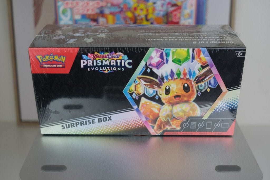 Pokémon Prismatic Evolutions Surprise Box Sealed, Hobby en Vrije tijd, Ophalen of Verzenden, Nieuw, Boosterbox, Foil
