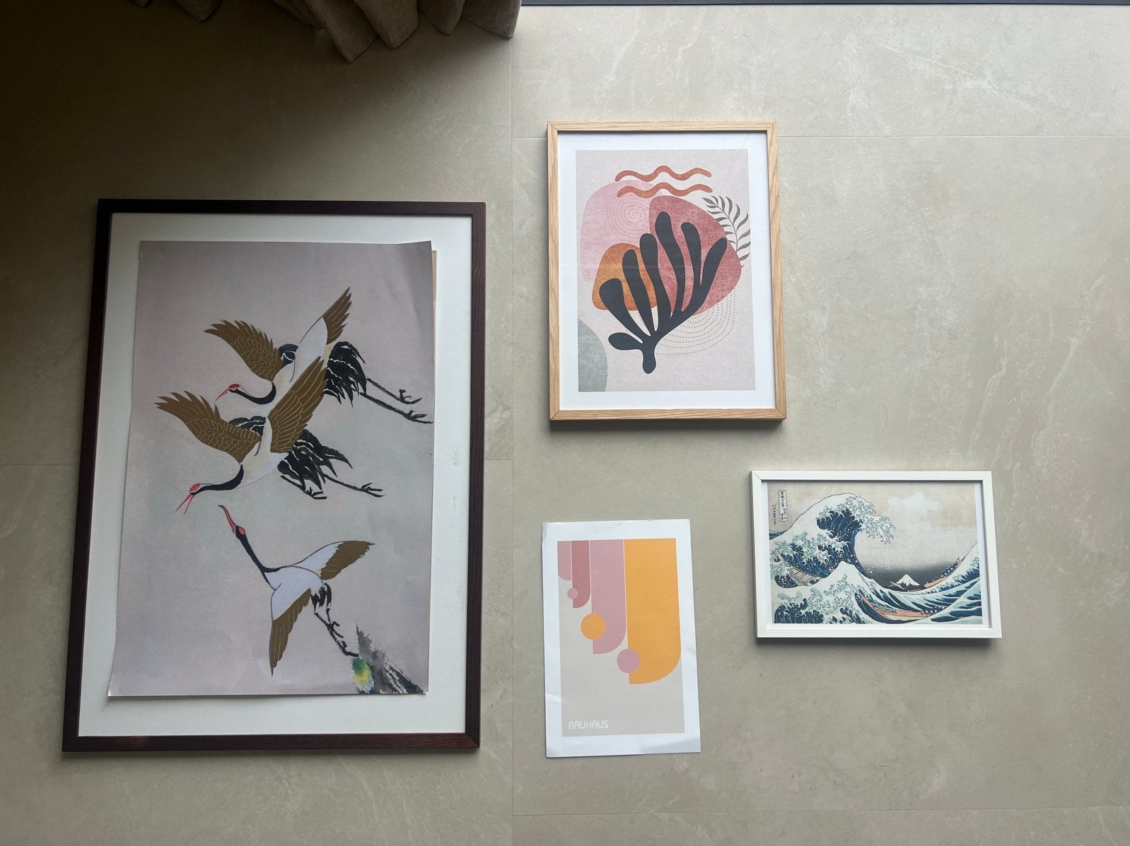 Diverse kunstposters en ingelijste prints, Ophalen, 50 – 75, Gebruikt, Foto of Poster