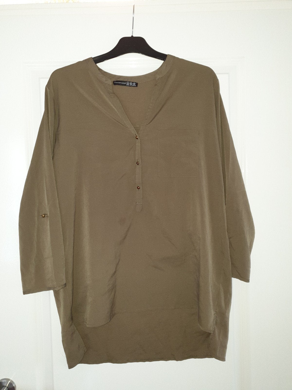 Kakigroene / donkergroene blouse maat 40 van Atmosphere
Zo g, Kleding | Dames, Blouses en Tunieken, Maat 38/40 (M), Atmosphere