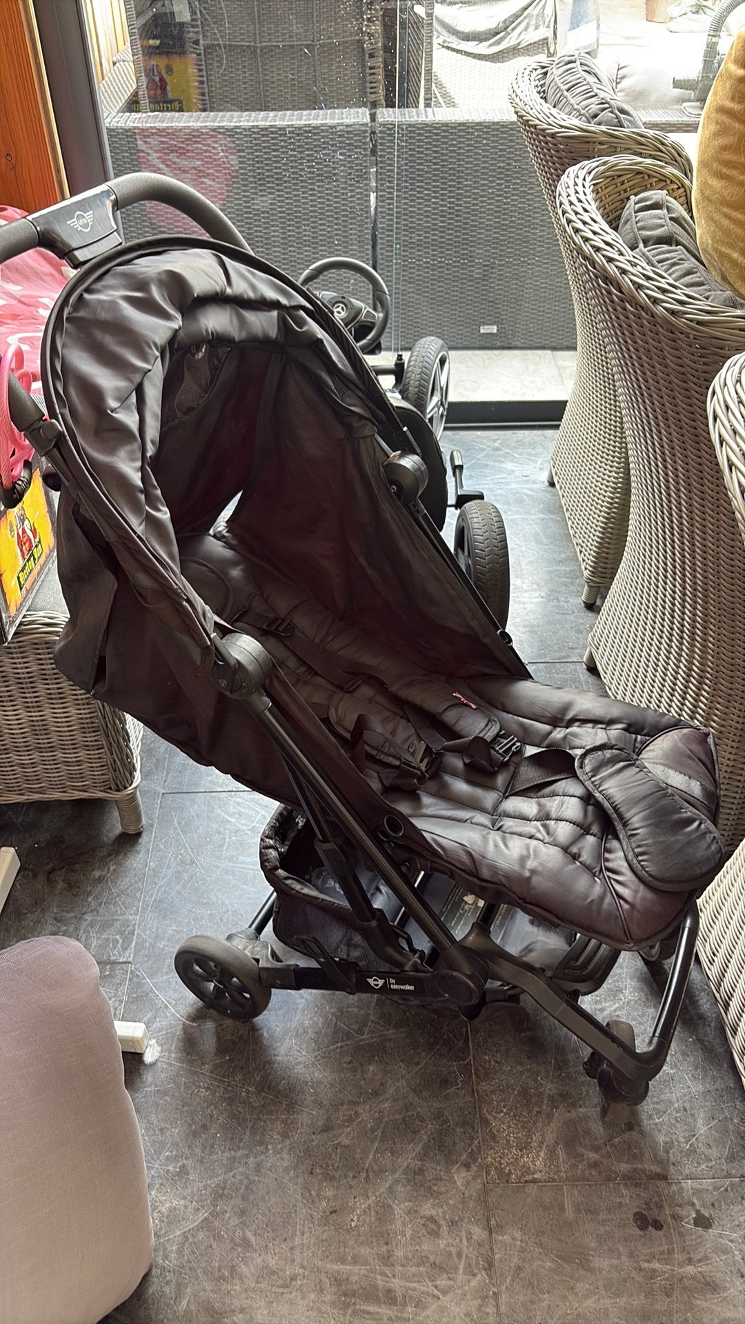 Easywalker buggy, Ophalen, Gebruikt
