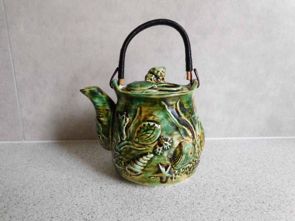 Koffiepot Florida Majolica Japan, Antiek en Kunst, Ophalen of Verzenden