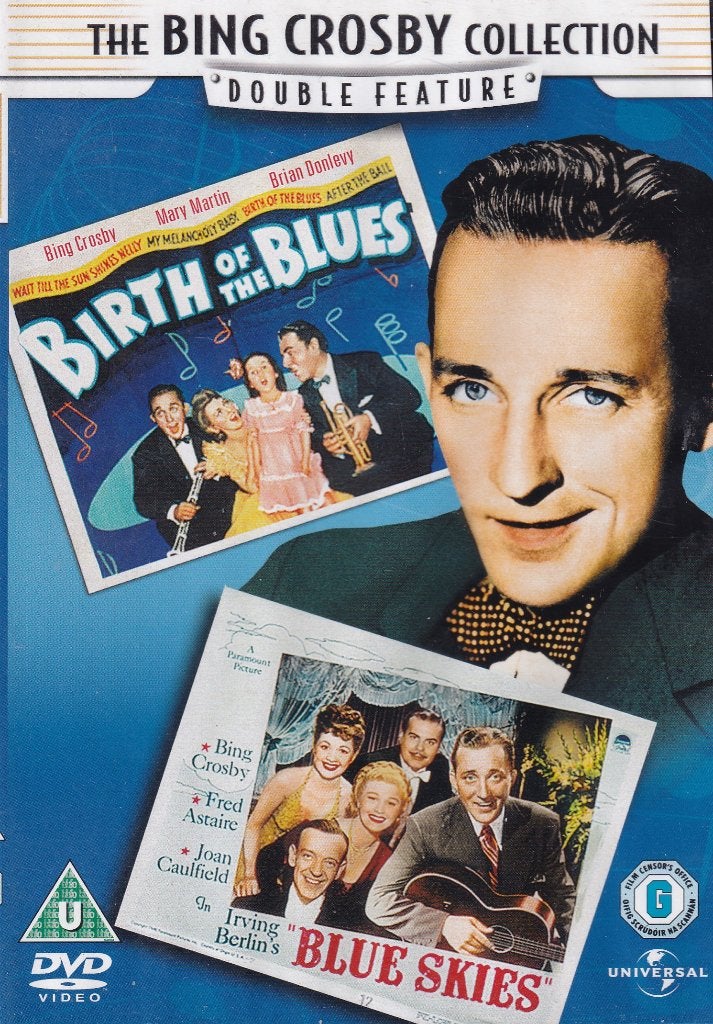 Te koop 2 films op 1 dvd bing crosby (birth of the blues &, Cd's en Dvd's, Engels, Alle leeftijden, Nederlands, Ophalen of Verzenden