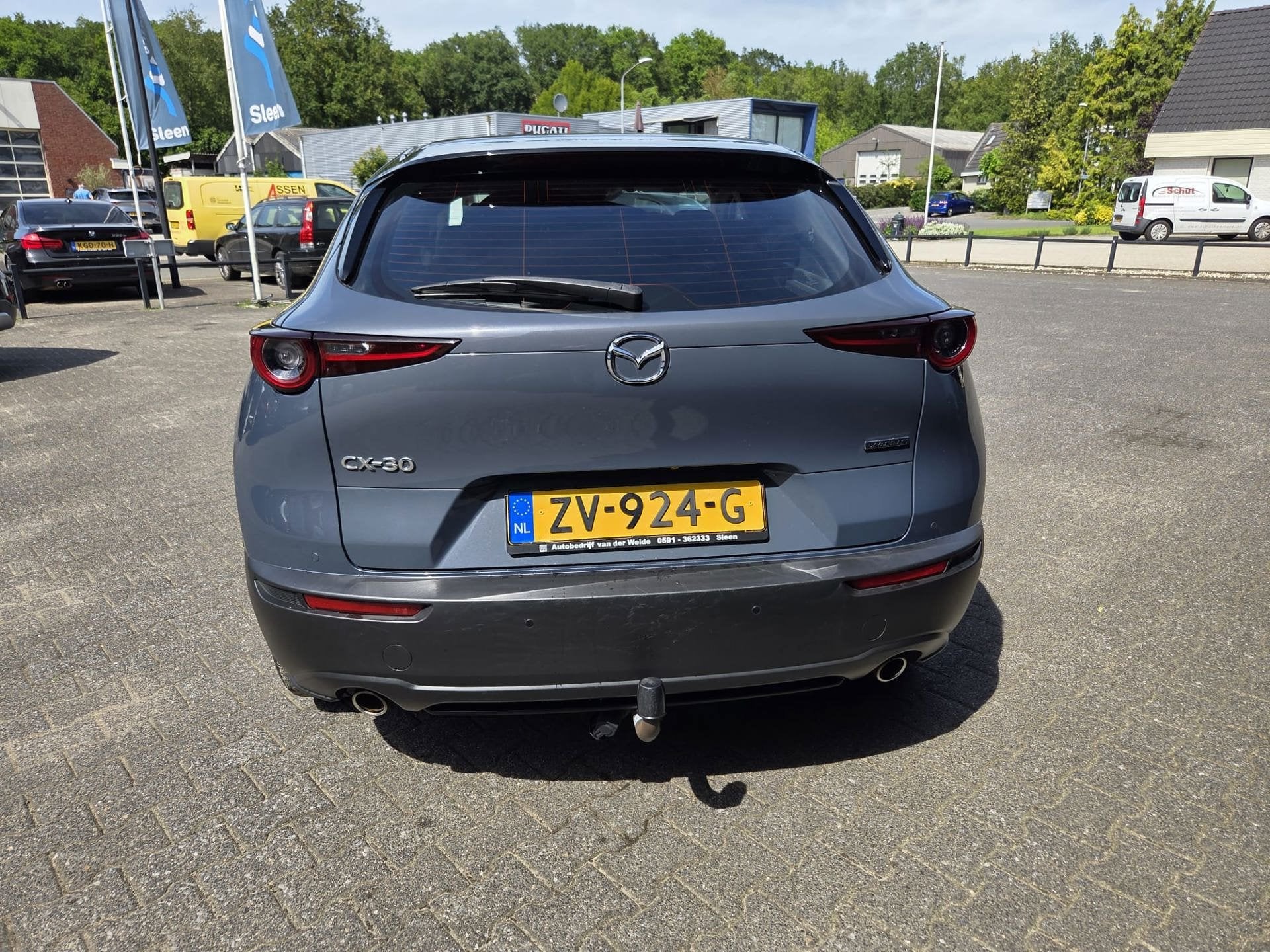 Mazda CX-30 2.0 e-SkyActiv-G M Hybrid Comfort, Auto's, Mazda, Voorwielaandrijving, 1998 cc, Automatische klimaatregeling, Gebruikt