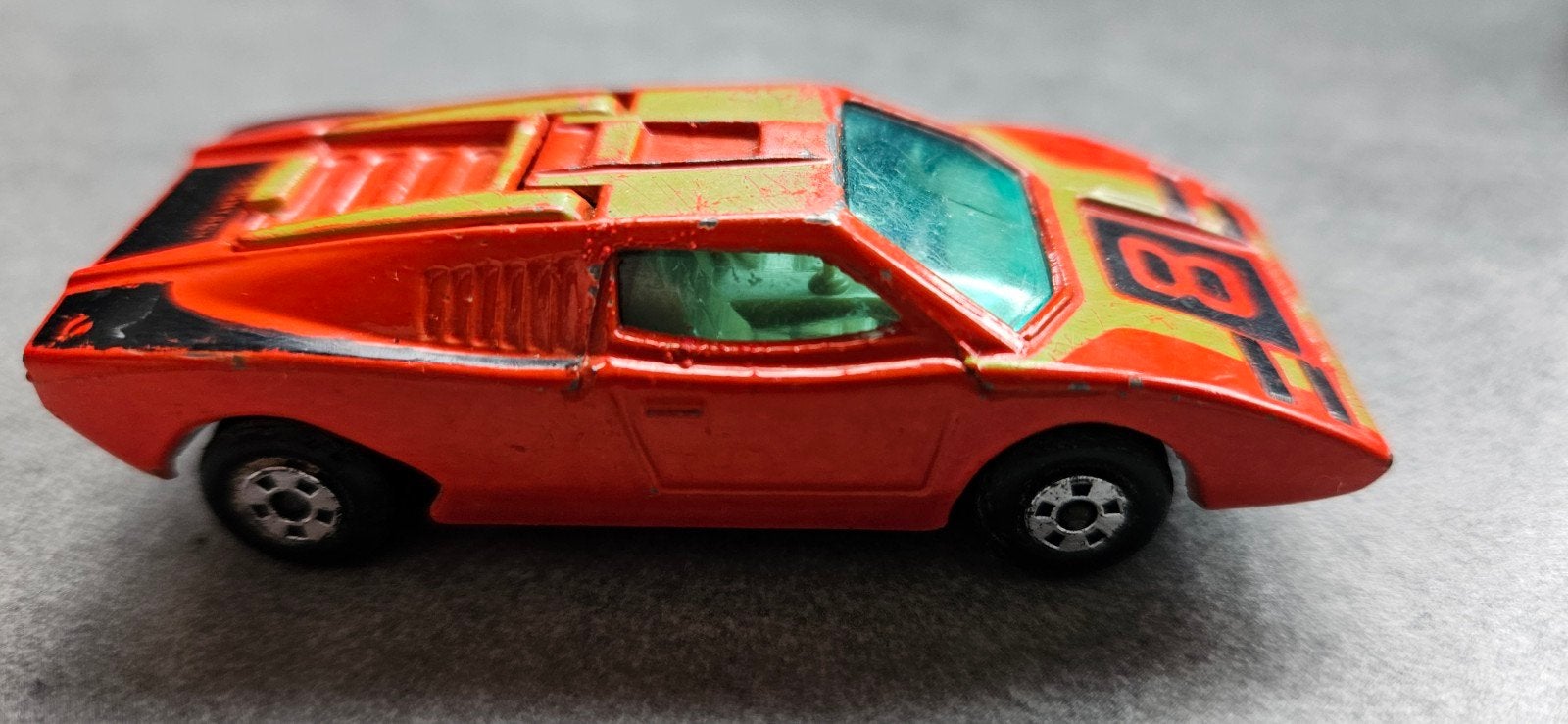 Matchbox Superfast Lamborghini Countach No. 27 (1973), Ophalen of Verzenden, Gebruikt