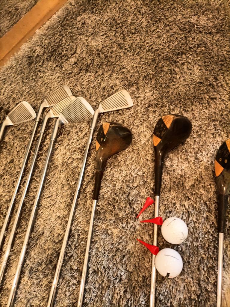 Vintage Golfset: IJzers, Woods en Ballen, Sport en Fitness, Golf, Ophalen of Verzenden, Gebruikt, Set, Overige merken