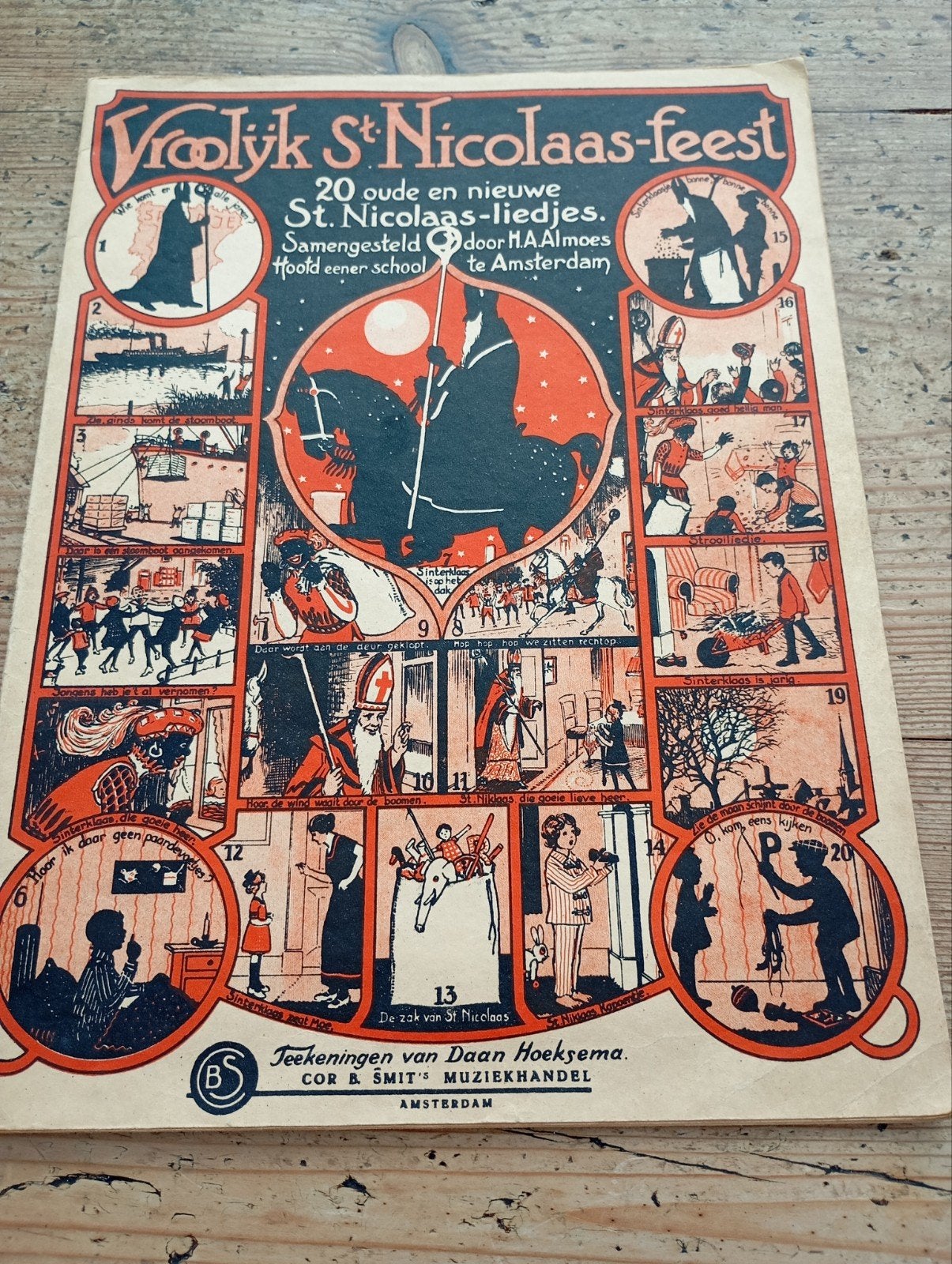 Vintage Vrolijk St Nicolaas feest 20 liedjes, Ophalen of Verzenden
