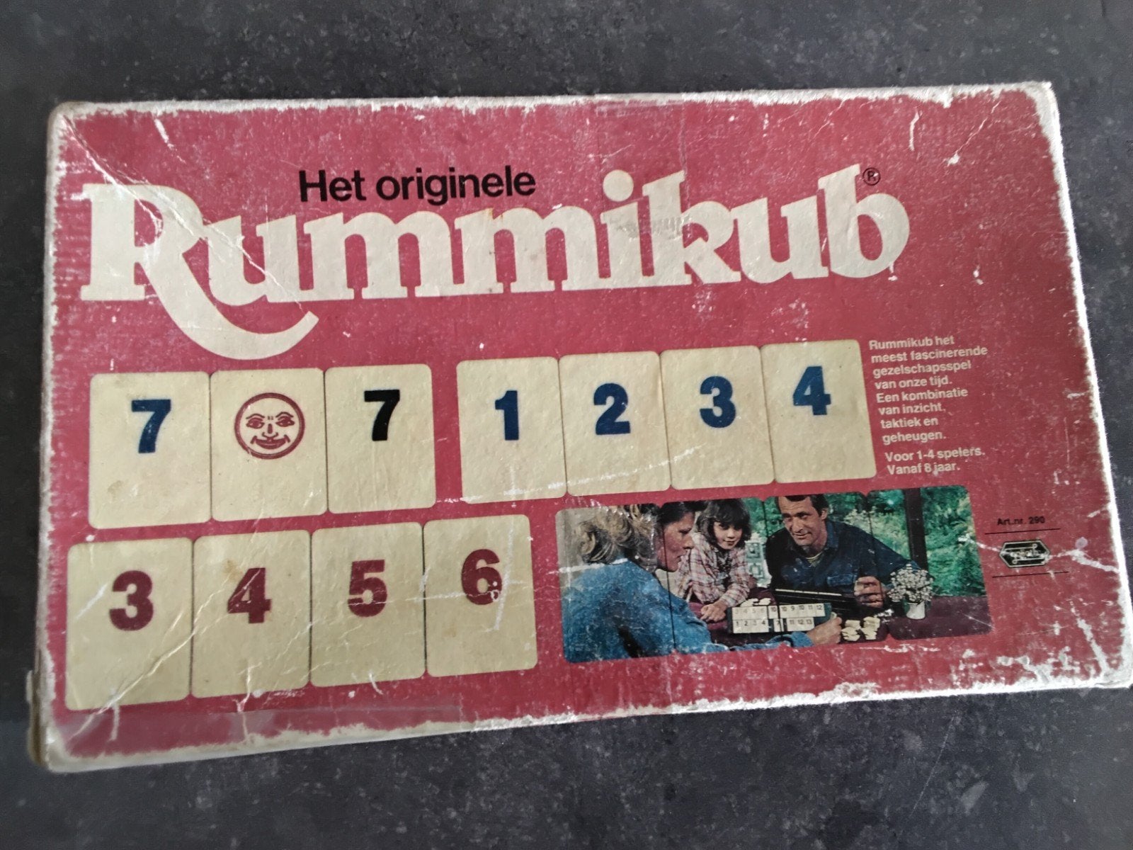 oud rummikub mist 6 steentjes verder compleet "los te koop", Ophalen of Verzenden, Gebruikt