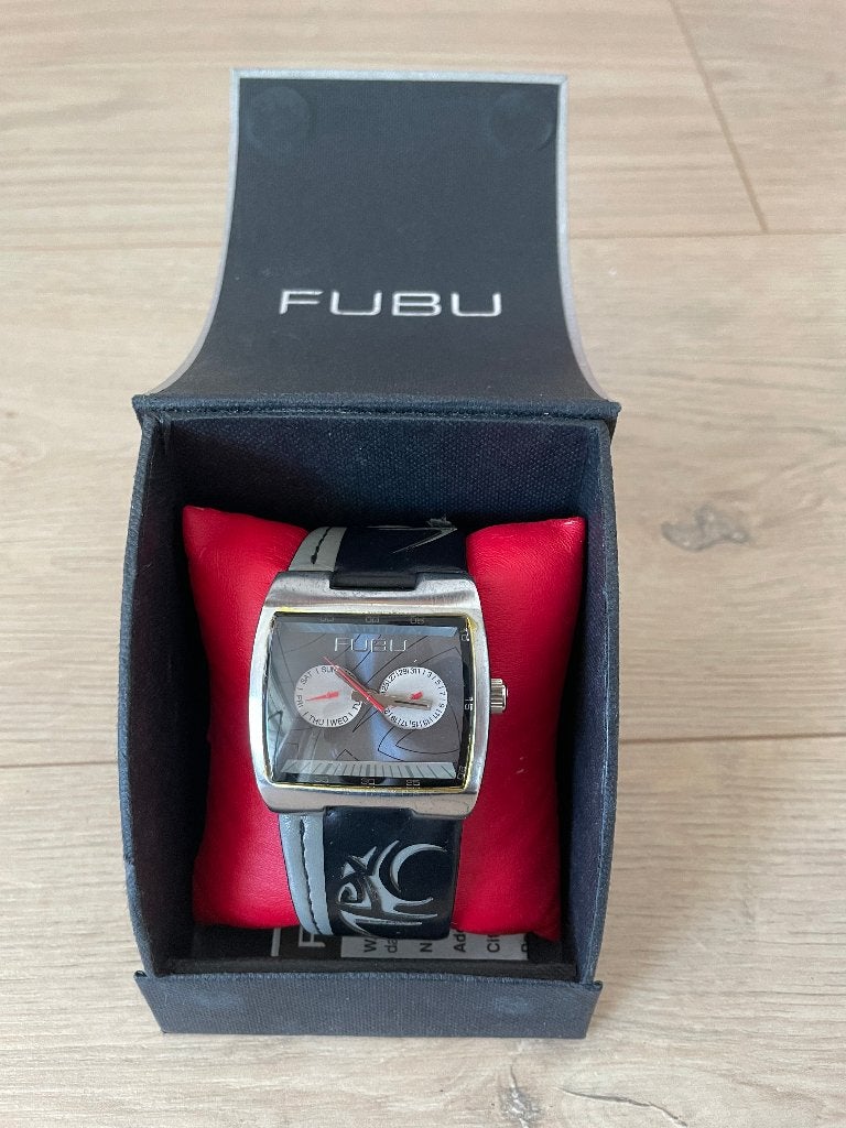 Fubu horloge, Staal, Polshorloge, Ophalen, Overige merken