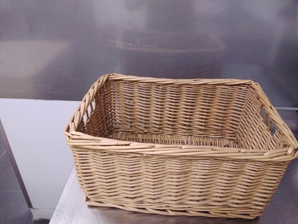 Rieten mant voor de fiets in goede staat, Fietsen en Brommers, Fietsaccessoires | Fietsstoeltjes, Ophalen of Verzenden, Gebruikt