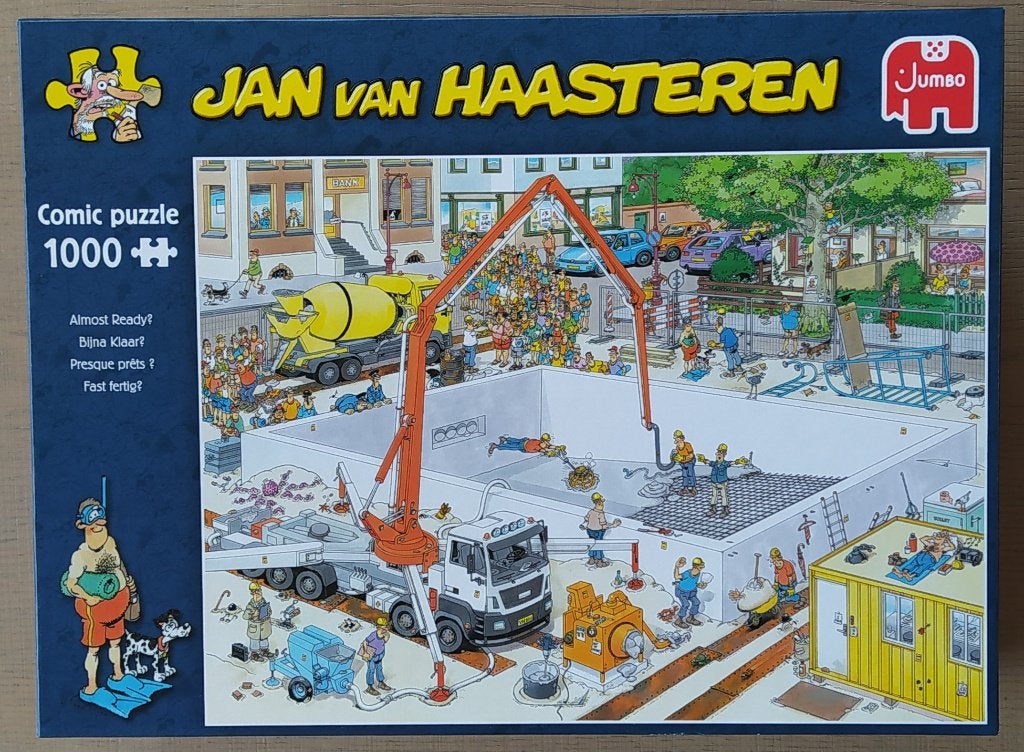 Jan van Haasteren puzzels, Ophalen of Verzenden, 500 t/m 1500 stukjes, Zo goed als nieuw, Legpuzzel
