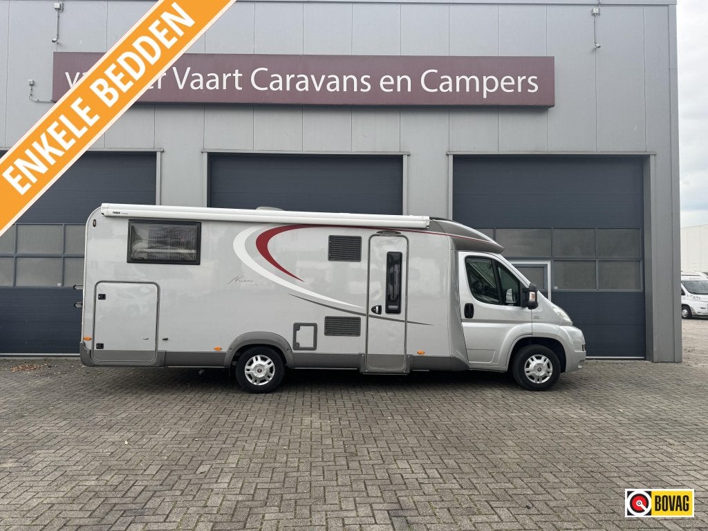 Bürstner Nexxo T 728 Met een sterke 180 PK 60277 KM, Luifel, Fiat, Tot en met 2, Bedrijf