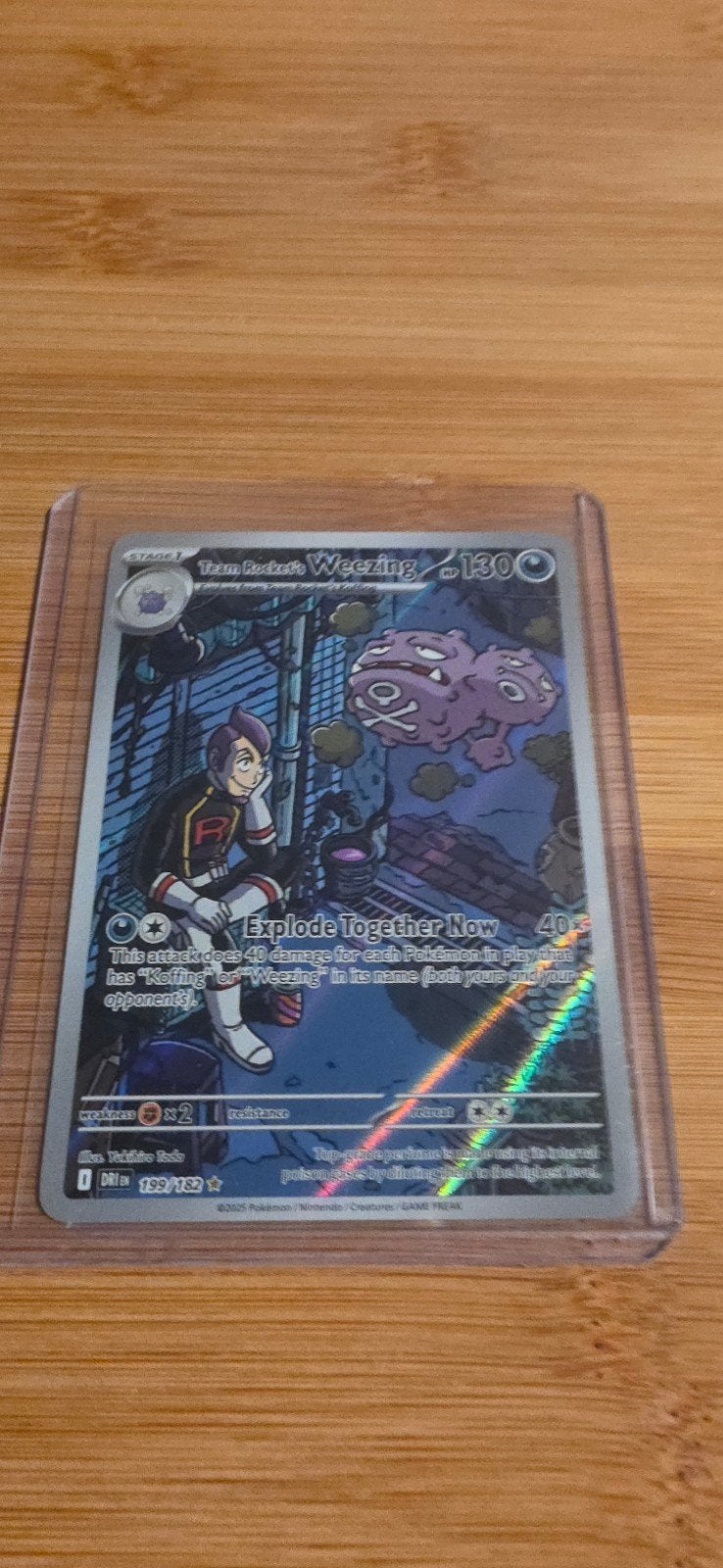 team rocket's Weezing 199/182, Ophalen, Zo goed als nieuw