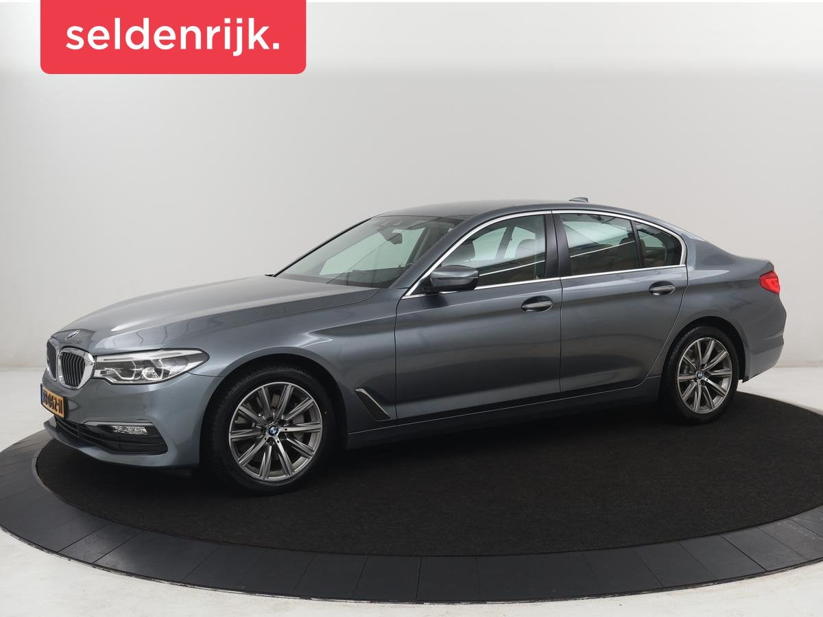 BMW 5-serie 530i High Executive | Leder | Trekhaak | Park as, Auto's, Automaat, 1998 cc, Achterwielaandrijving, Gebruikt