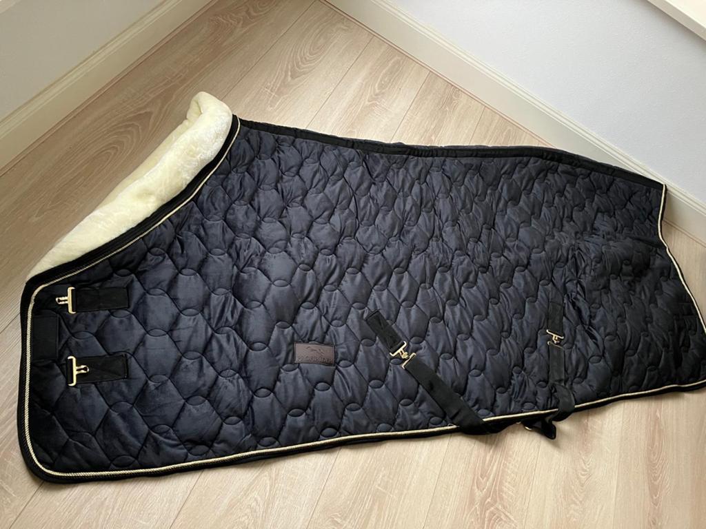 Nwe Profi-Rider luxe velvet showdeken 200 grams, Dieren en Toebehoren, Ophalen of Verzenden, Nieuw, 200 g, Staldeken