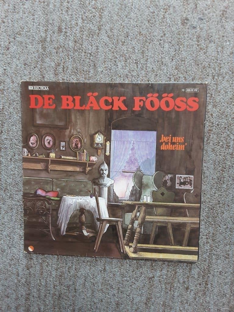 vinyl lp De Black Fooss bei uns doheim, LP, Gebruikt, Pop, Originele persing